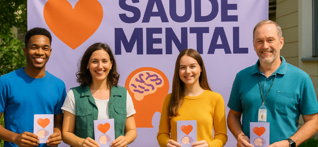 Imagem ilustrativa sobre CAPS e UBSs realizam ação de conscientização sobre saúde mental - Prefeitura de Sorocaba