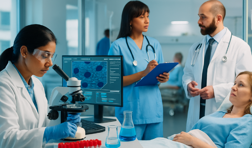 Imagem ilustrativa sobre Como a gestão hospitalar integra pesquisa científica à prática assistencial - Saúde Business