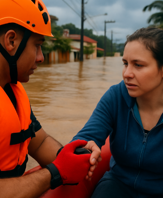 Imagem ilustrativa sobre Informe sobre a atuação do CRP04-MG na Emergência Climática em Juiz de Fora e região