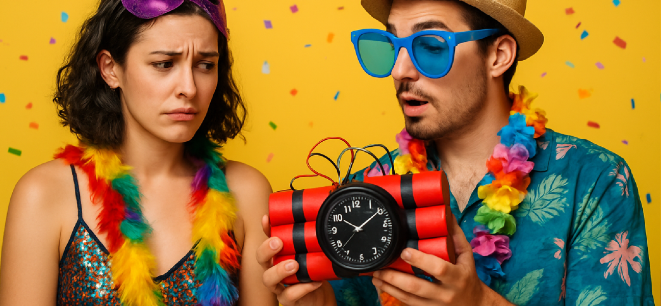 Imagem ilustrativa sobre Abrir o relacionamento apenas no Carnaval: acordo ou bomba-relógio emocional? - O Globo