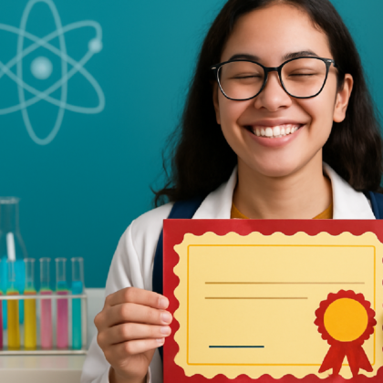 Imagem ilustrativa sobre Aluna ganha menção honrosa por pesquisa científica - portal do IFCE