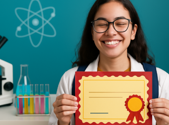 Imagem ilustrativa sobre Aluna ganha menção honrosa por pesquisa científica - portal do IFCE