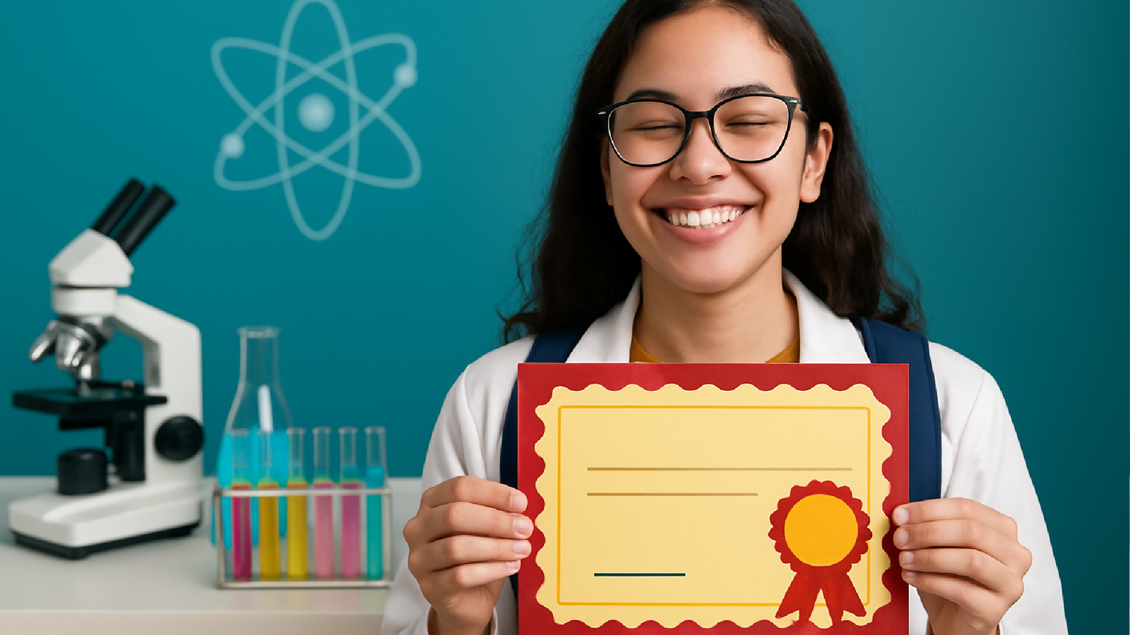 Imagem ilustrativa sobre Aluna ganha menção honrosa por pesquisa científica - portal do IFCE