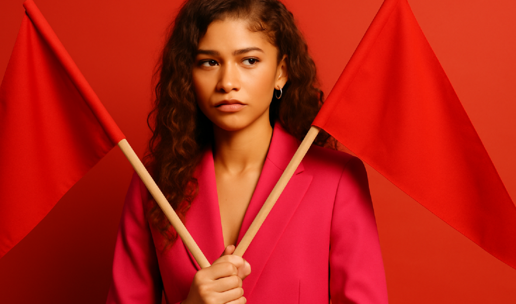 Imagem ilustrativa sobre As maiores ‘red flags’ de um relacionamento, segundo Zendaya - Rolling Stone Brasil