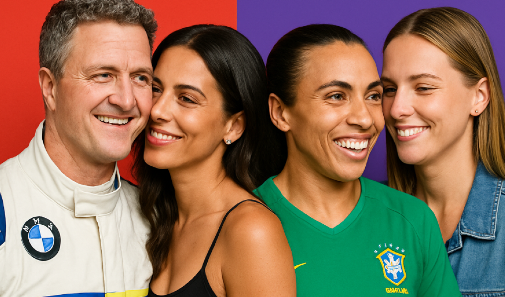 Imagem ilustrativa sobre De Ralf Schumacher a Marta: atletas que vivem relacionamentos sem tabu - diariodopara.com.br