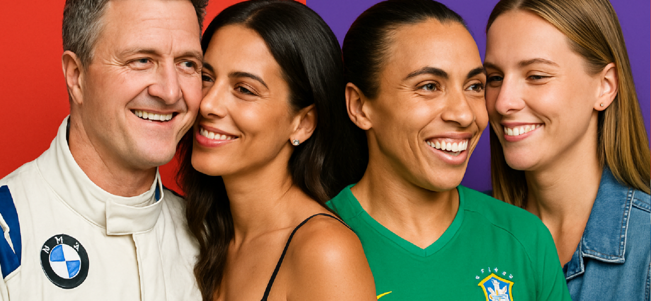 Imagem ilustrativa sobre De Ralf Schumacher a Marta: atletas que vivem relacionamentos sem tabu - diariodopara.com.br