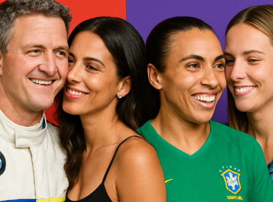 Imagem ilustrativa sobre De Ralf Schumacher a Marta: atletas que vivem relacionamentos sem tabu - diariodopara.com.br