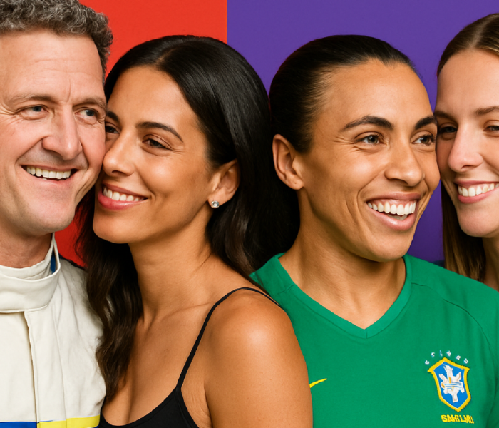 Imagem ilustrativa sobre De Ralf Schumacher a Marta: atletas que vivem relacionamentos sem tabu - diariodopara.com.br