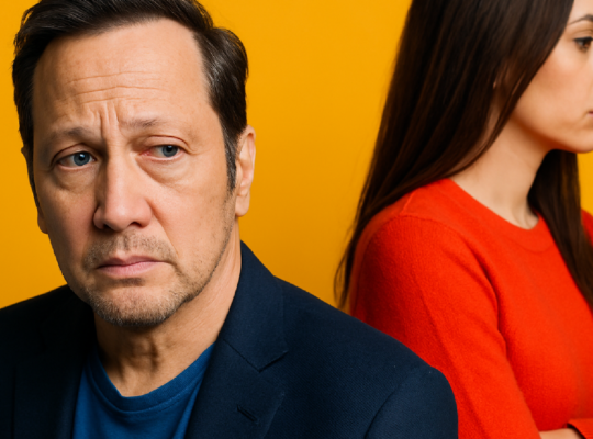 Imagem ilustrativa sobre Fim do casamento do ator Rob Schneider após 15 anos - Universal.org