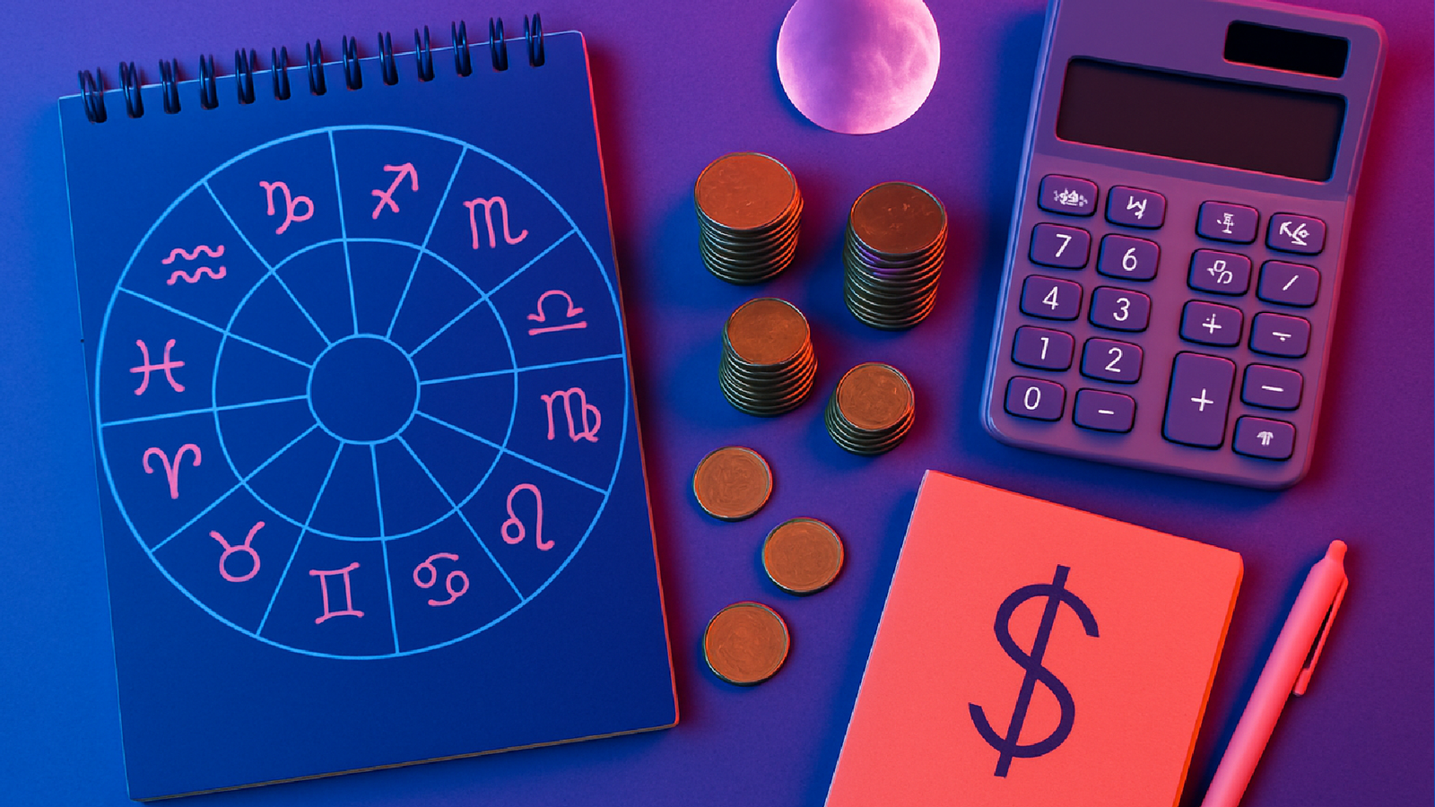 Imagem ilustrativa sobre Horóscopo de sábado, 14/02: movimento lunar favorece organização financeira e revisão de prioridades