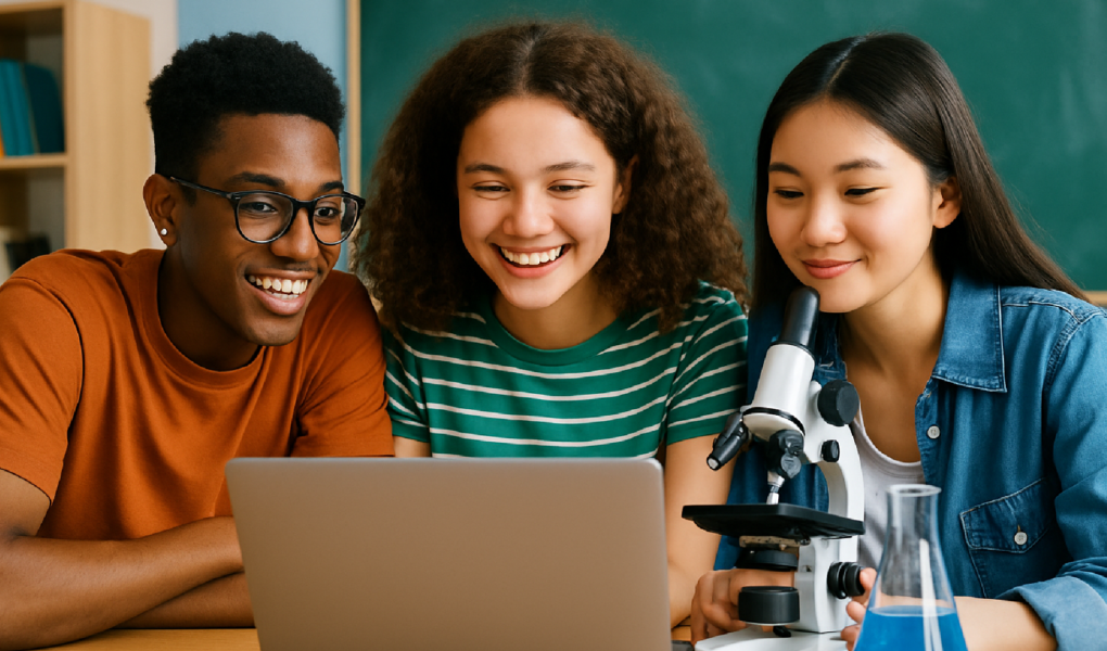 Imagem ilustrativa sobre Programa de Pré-Iniciação Científica aproxima estudantes de escolas públicas da pesquisa acadêmica -