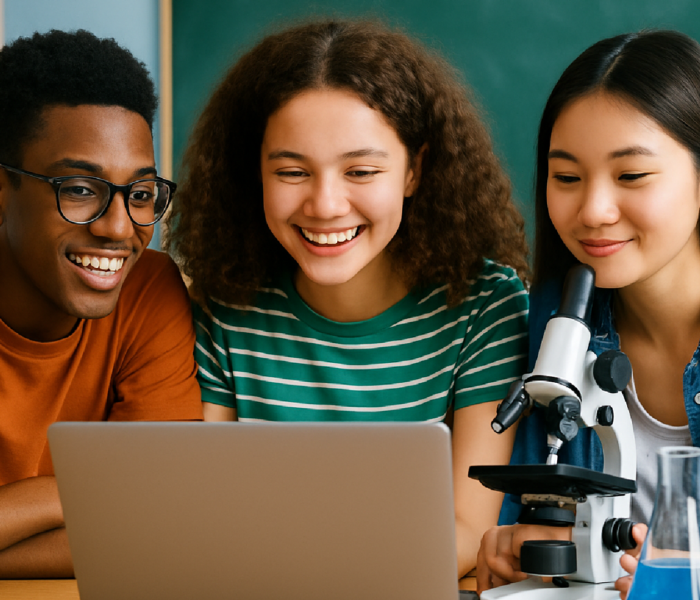 Imagem ilustrativa sobre Programa de Pré-Iniciação Científica aproxima estudantes de escolas públicas da pesquisa acadêmica -