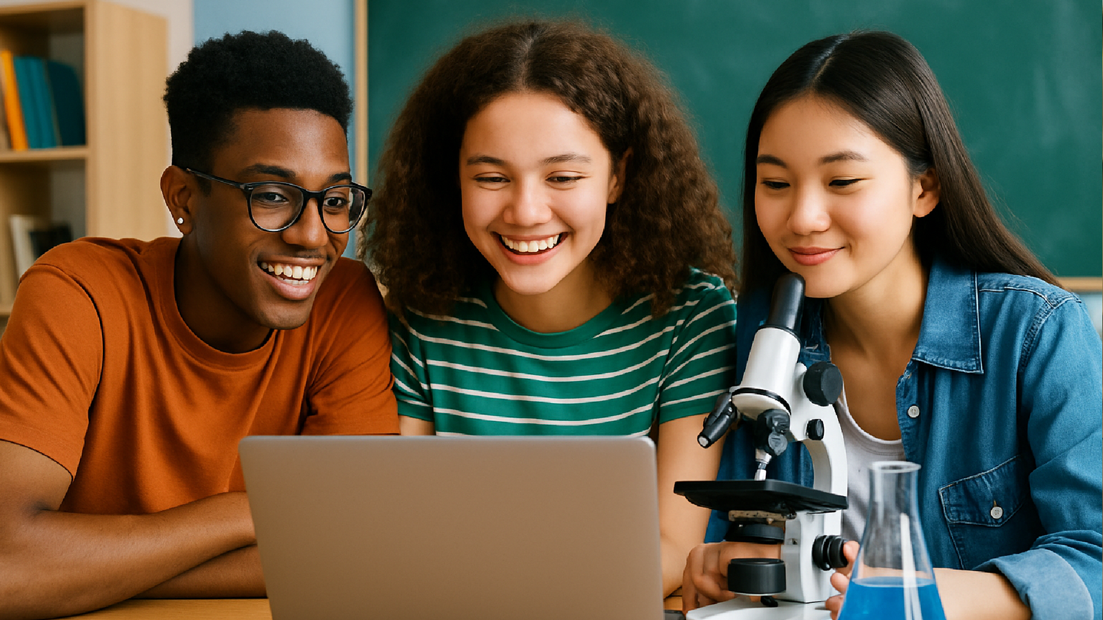 Imagem ilustrativa sobre Programa de Pré-Iniciação Científica aproxima estudantes de escolas públicas da pesquisa acadêmica -