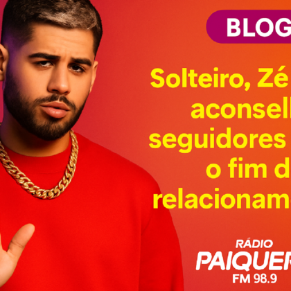 Imagem ilustrativa sobre “Se ame e vaza fora”: Solteiro, Zé Felipe aconselha seguidores sobre o fim de relacionamentos - Rádi