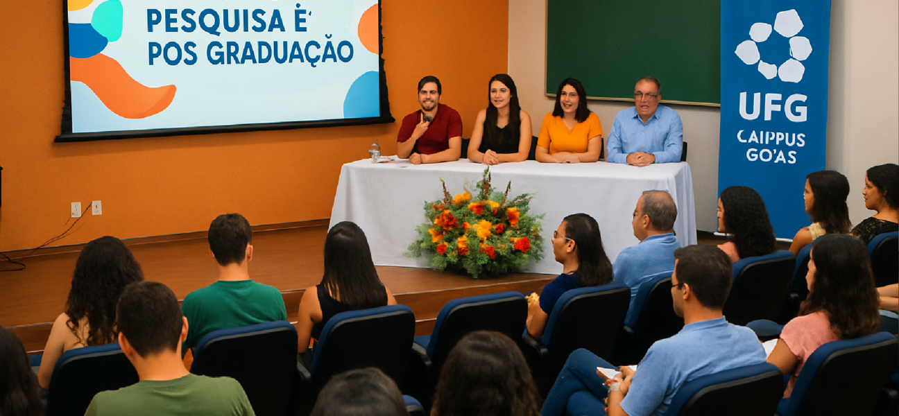 Imagem ilustrativa sobre Simpósio de Pesquisa e Pós-Graduação consolida a produção científica no Câmpus Goiás da UFG - Câmpus