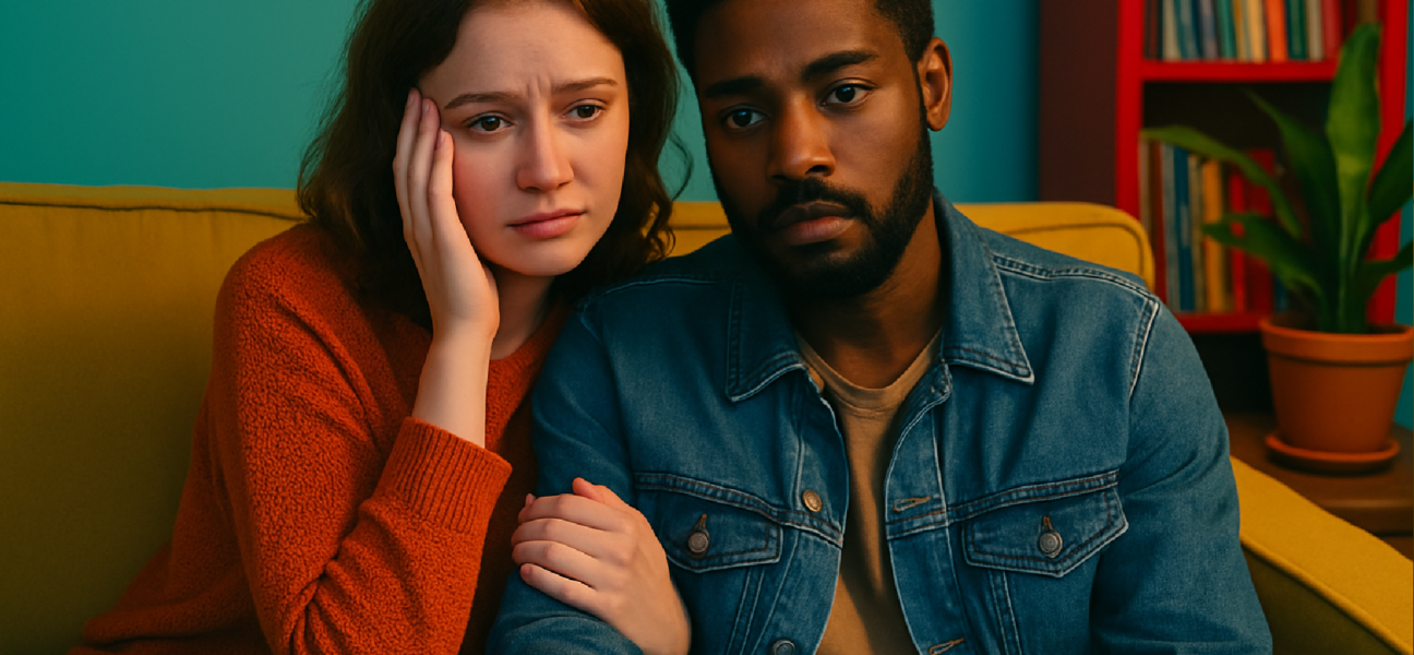 Imagem ilustrativa sobre Uma reflexão sobre relacionamentos e amadurecimento na Netflix: até parece terapia - Revista Bula