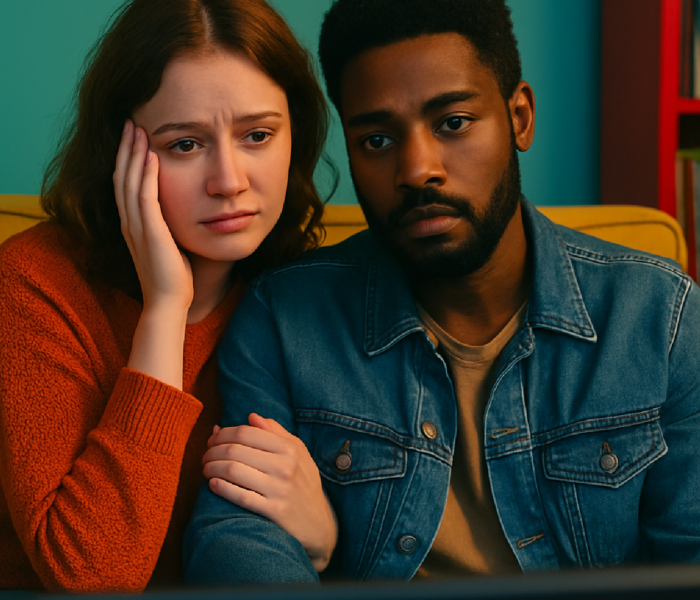 Imagem ilustrativa sobre Uma reflexão sobre relacionamentos e amadurecimento na Netflix: até parece terapia - Revista Bula