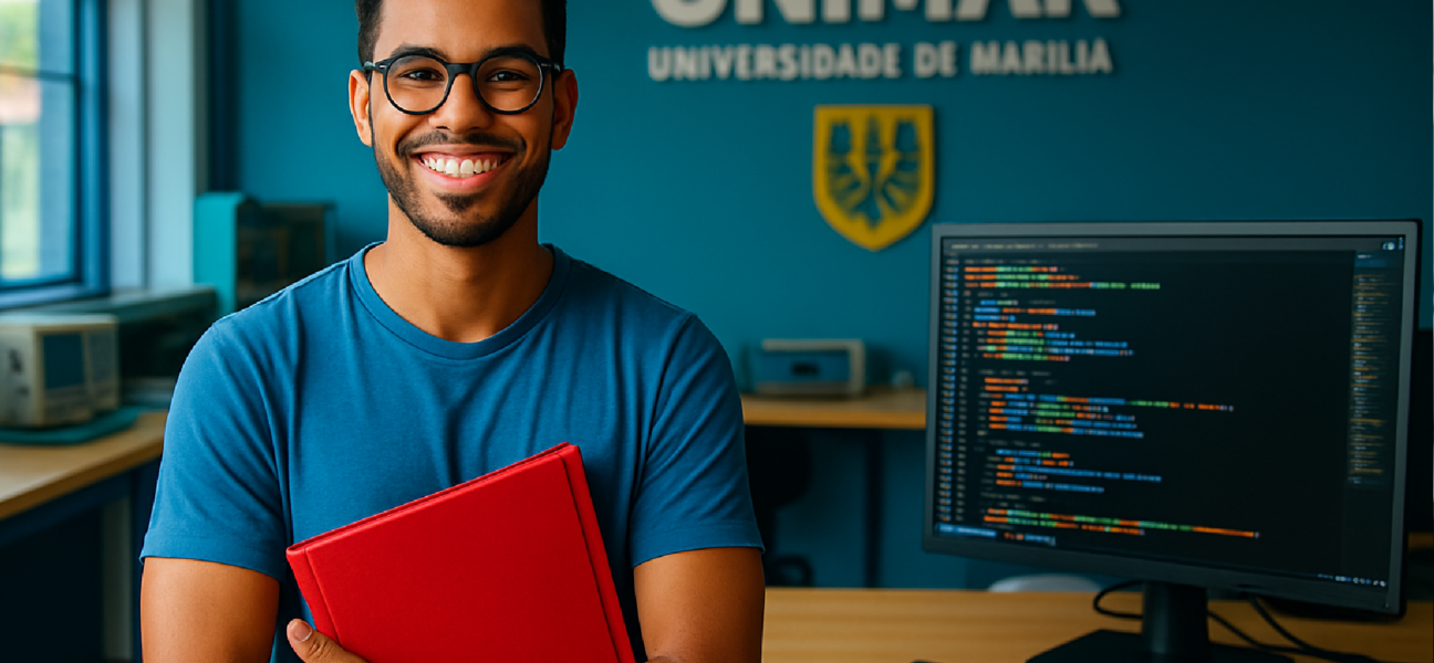 Imagem ilustrativa sobre Acadêmico da Unimar conquista bolsa FAPESP e reforça excelência científica do curso de Ciência da Co