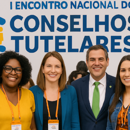 Imagem ilustrativa sobre CFP marca presença no I Encontro Nacional dos Conselhos Tutelares e reafirma defesa dos direitos da
