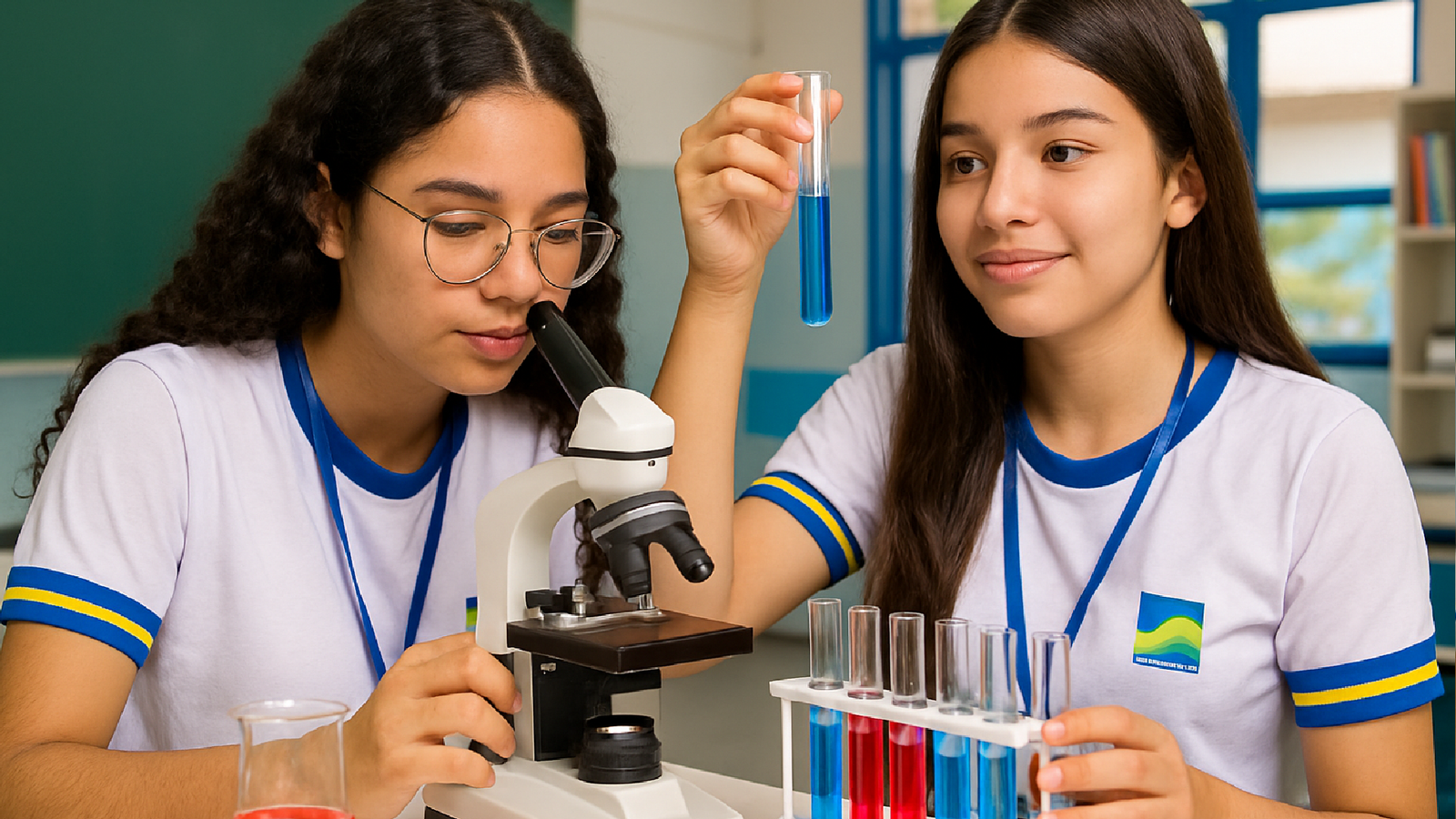 Imagem ilustrativa sobre Meninas estudantes aproximam escolas estaduais do universo da pesquisa científica - Governo de Rorai