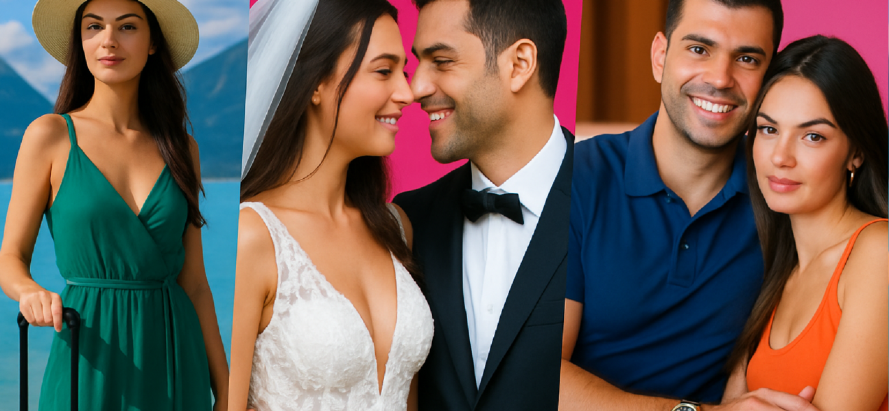 Imagem ilustrativa sobre Viagens, casamento luxuoso e mais... Conheça a história do relacionamento de Isis Valverde e Marcus