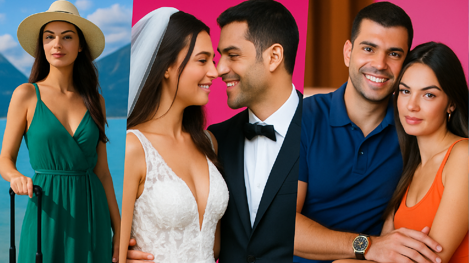 Imagem ilustrativa sobre Viagens, casamento luxuoso e mais... Conheça a história do relacionamento de Isis Valverde e Marcus