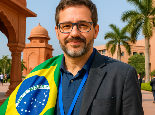 Imagem ilustrativa sobre Professor da UFS representa o Brasil em conferência científica internacional na Índia - Click Sergip