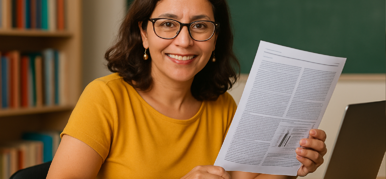 Imagem ilustrativa sobre Professora da rede municipal publica artigo em revista científica internacional. - lavras.mg.gov.br